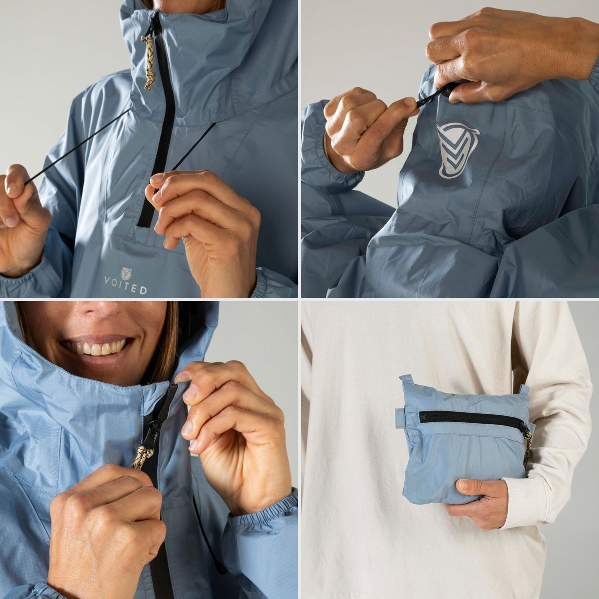 VOITED Rain Poncho 2.0 - Mountain Spring