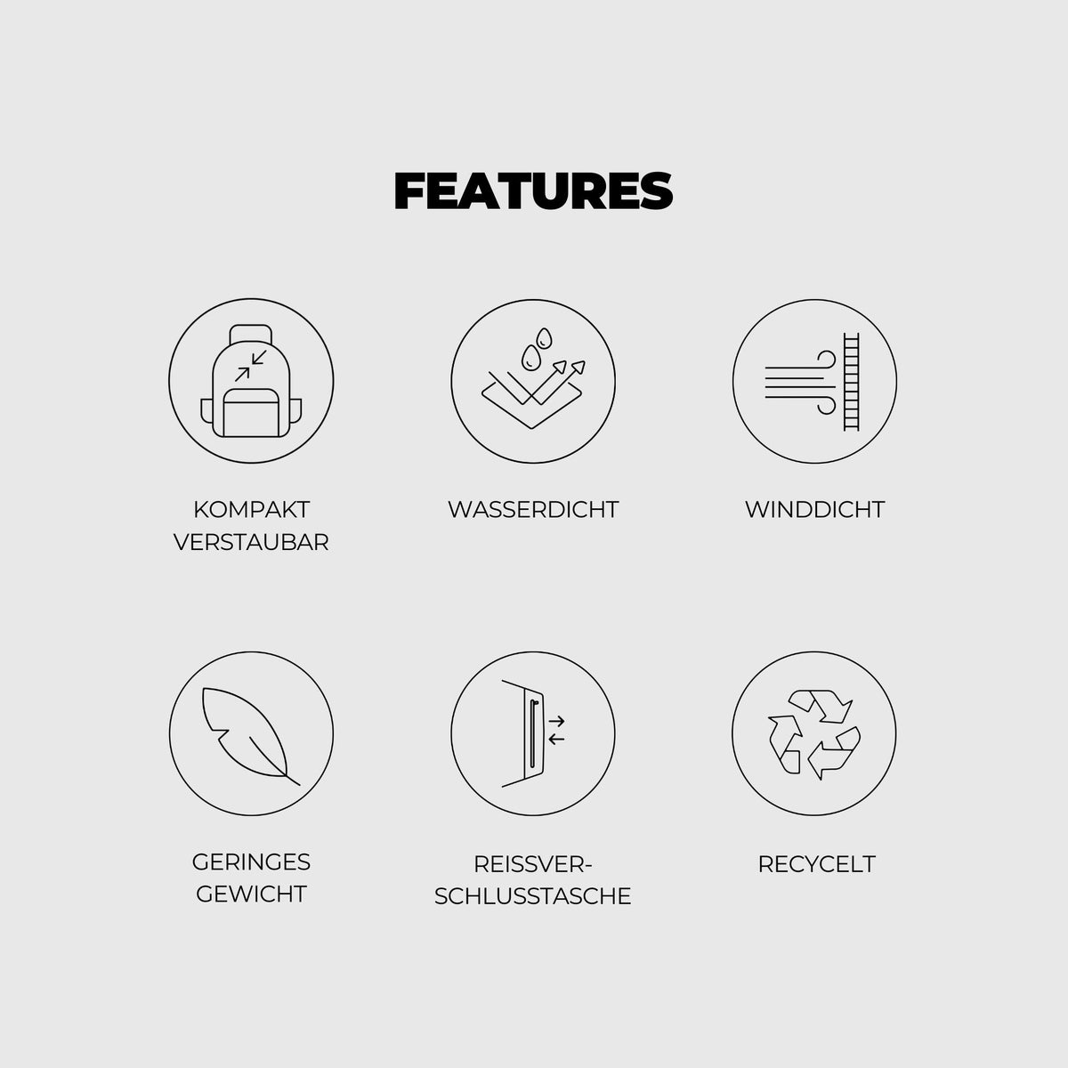 VOITED Rain Poncho 2.0 - Mountain Spring