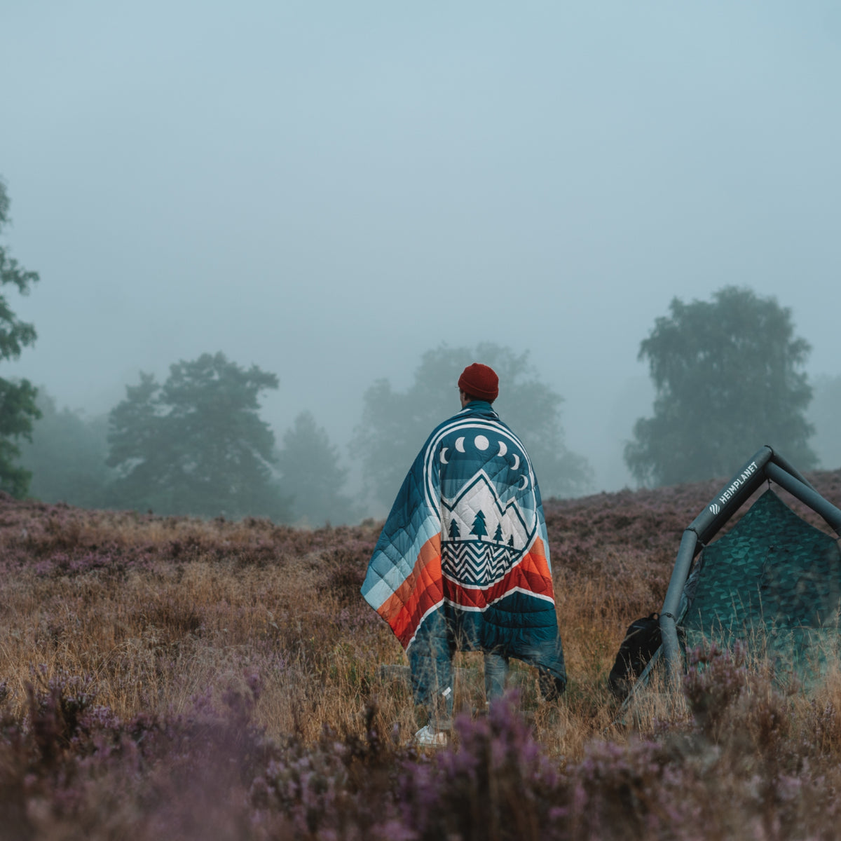 VOITED CloudTouch® Decke- Camp Vibes Two