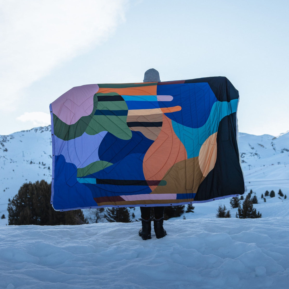 VOITED CloudTouch® Decke - Bubbly Forest