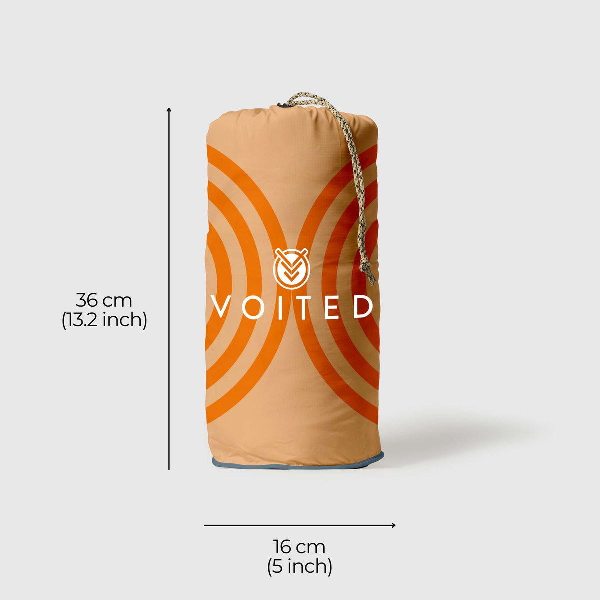 VOITED Recycled Ripstop Outdoor Camping Blanket - Court/Mountain Spring