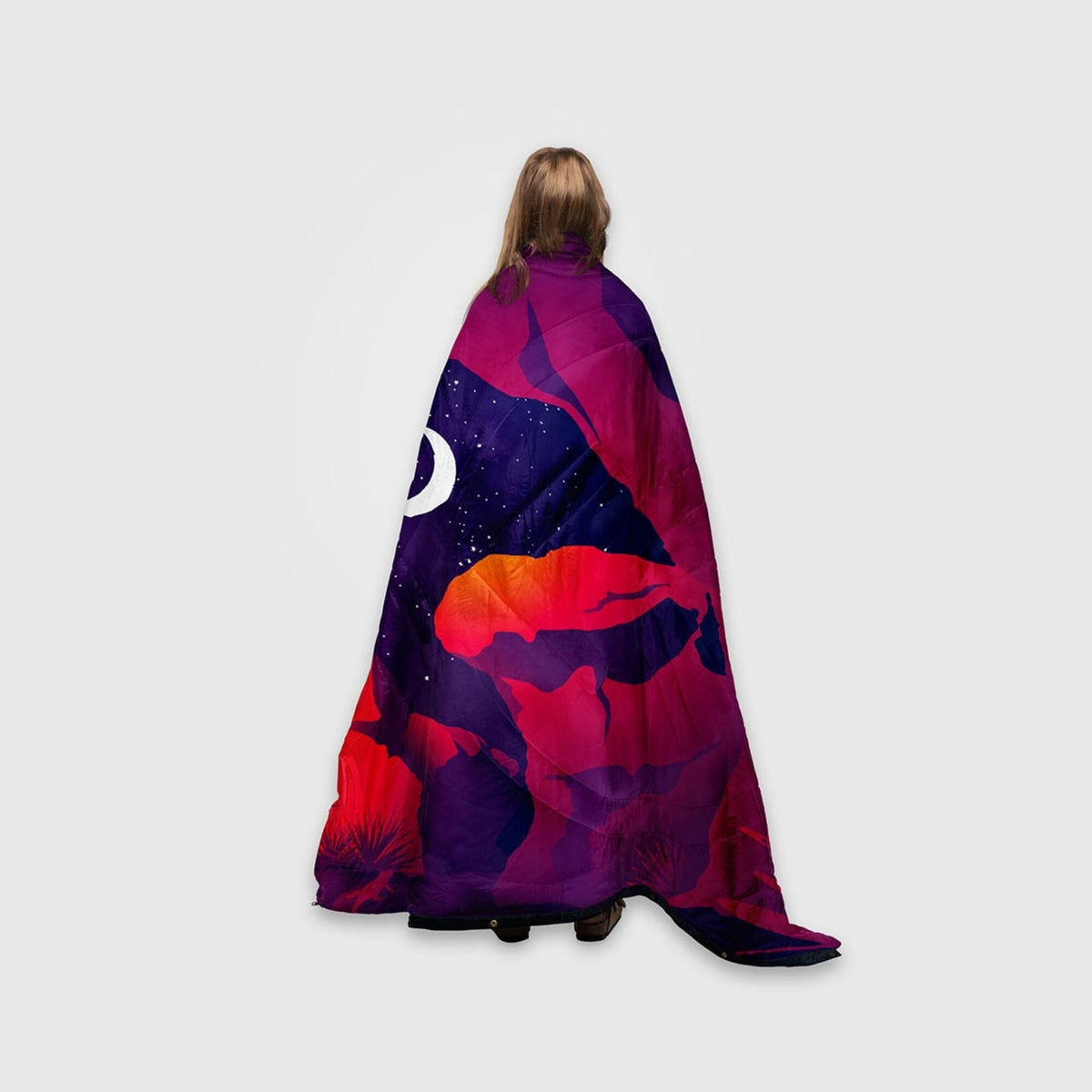 VOITED Recycled Ripstop Outdoor Camping Blanket - Save our lands night Blankets VOITED