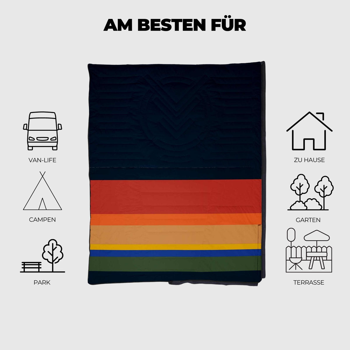 VOITED Slumber Zip Sack Blanket - Origin