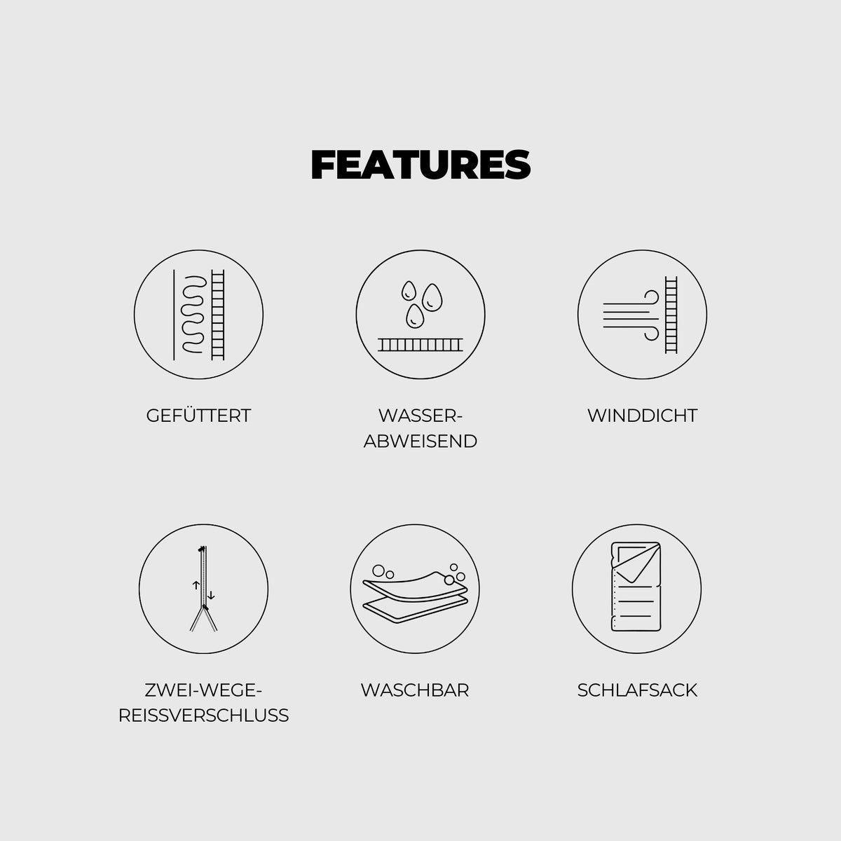 VOITED Slumber Zip Sack Blanket - Origin