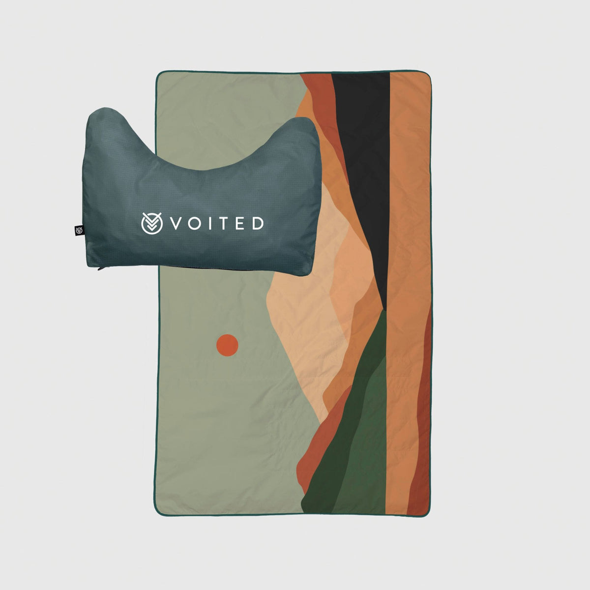 VOITED NeckPack Travel Blanket - Jasper