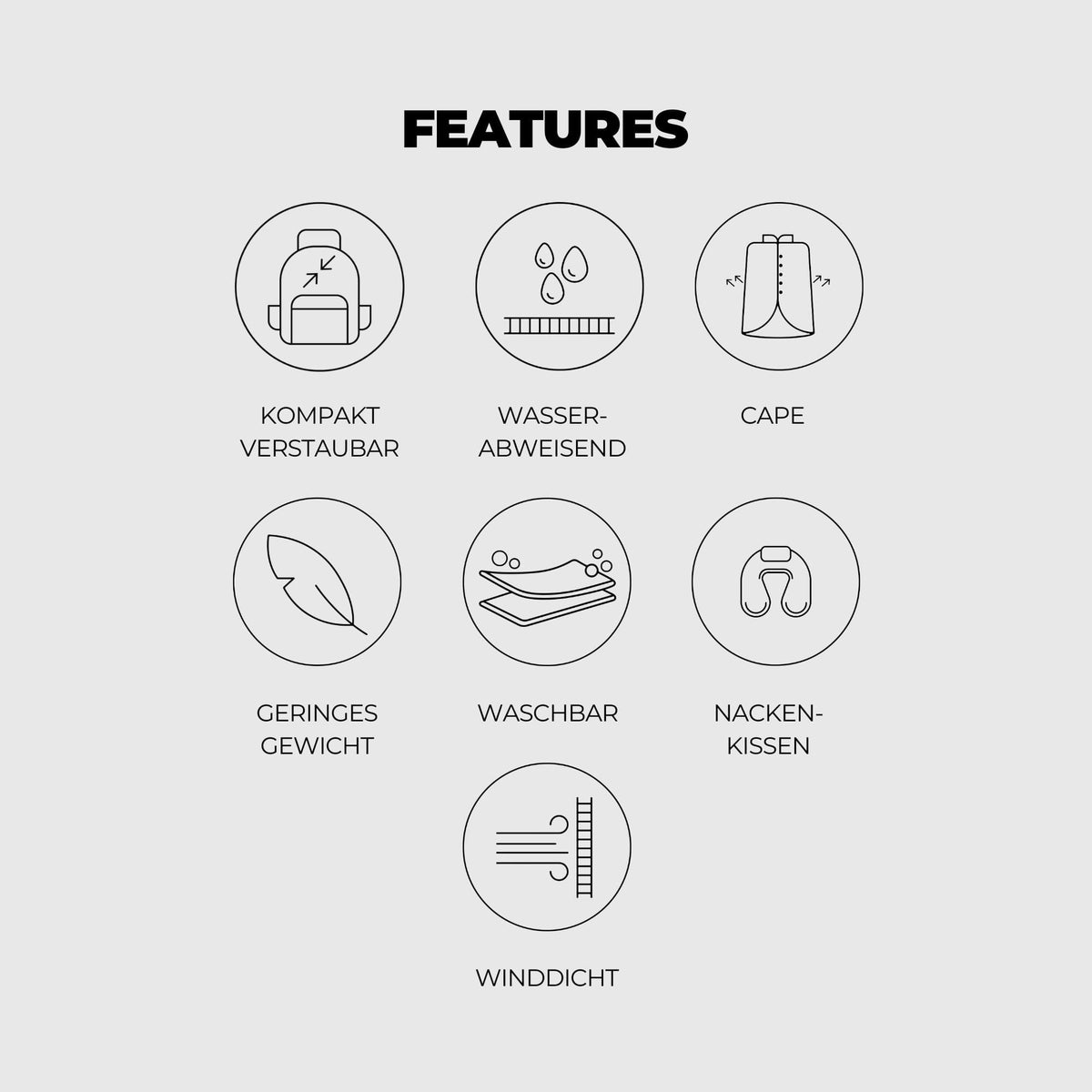 VOITED NeckPack Travel Blanket - Jasper