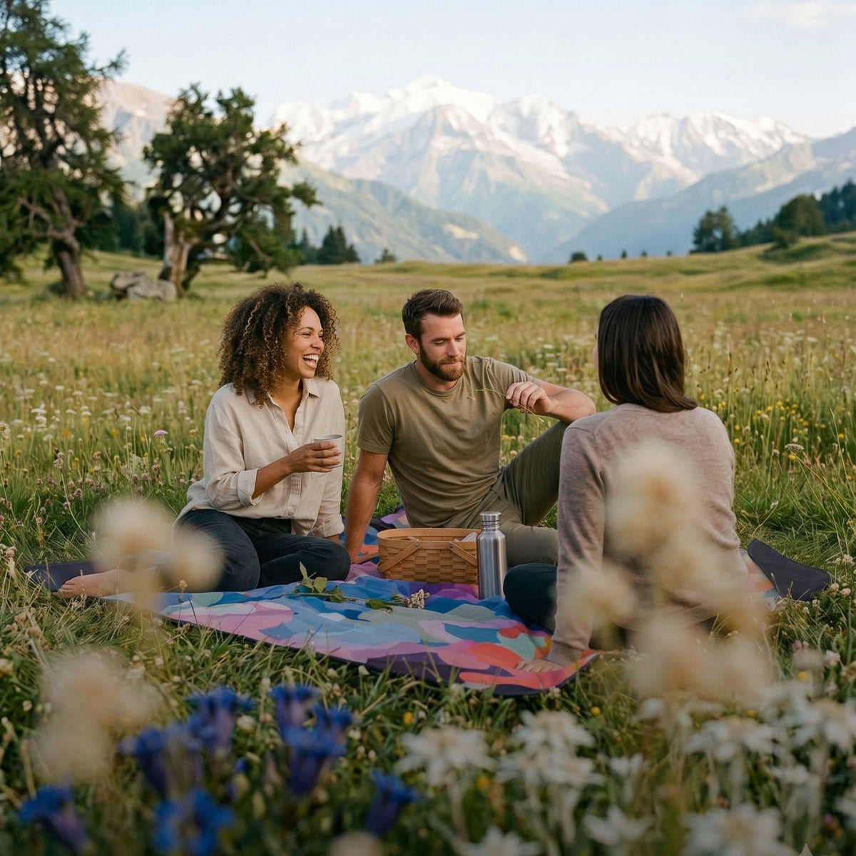 VOITED Compact Picnic & Beach Blanket  - Beyond Real