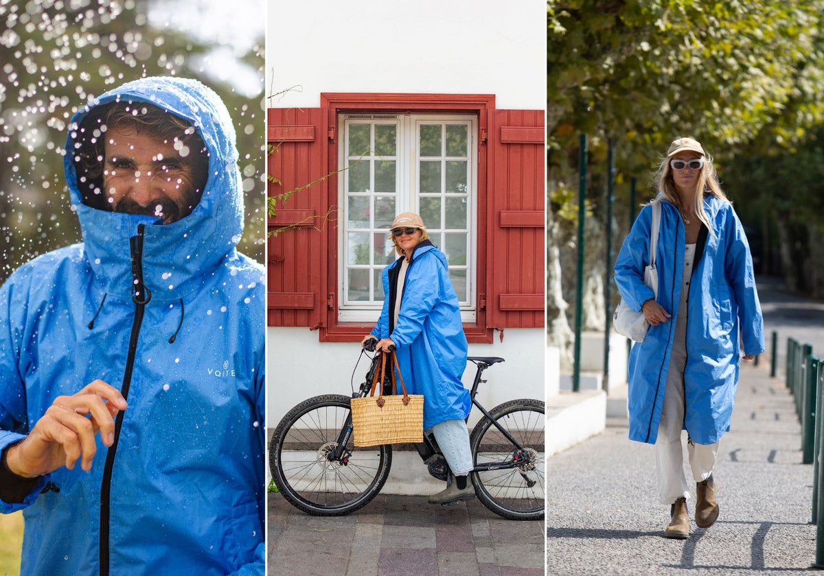 Allweather Coat VOITED, bei Regen, Fahrrad fahren, leichtes Material