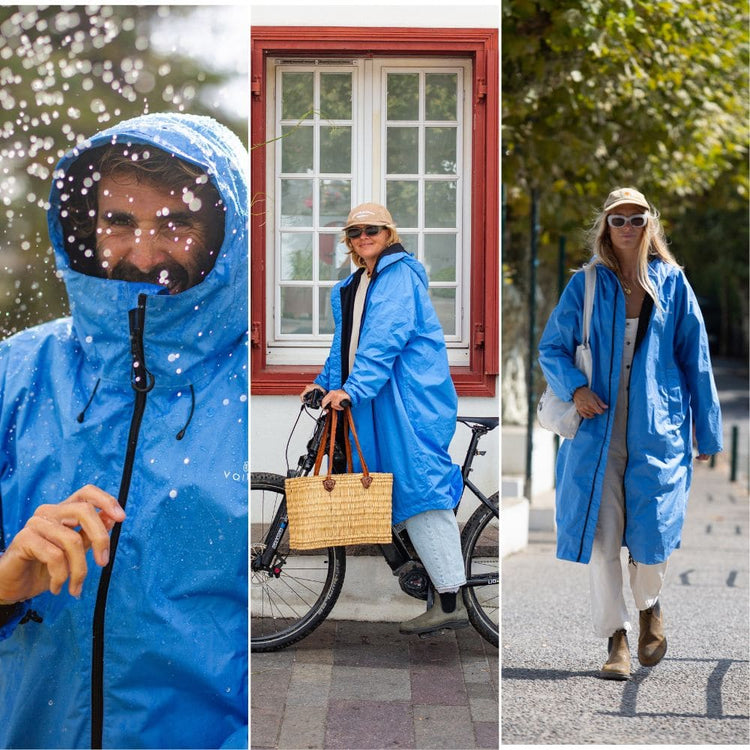 Allweather Coat VOITED, bei Regen, Fahrrad fahren, leichtes Material