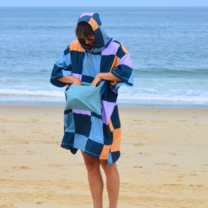 VOITED Micro Fleece Poncho - Cheeckers