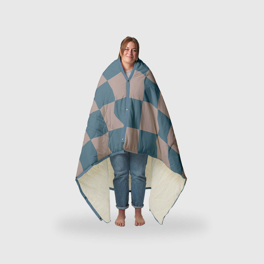 VOITED CloudTouch® Decke - Blue Dancer