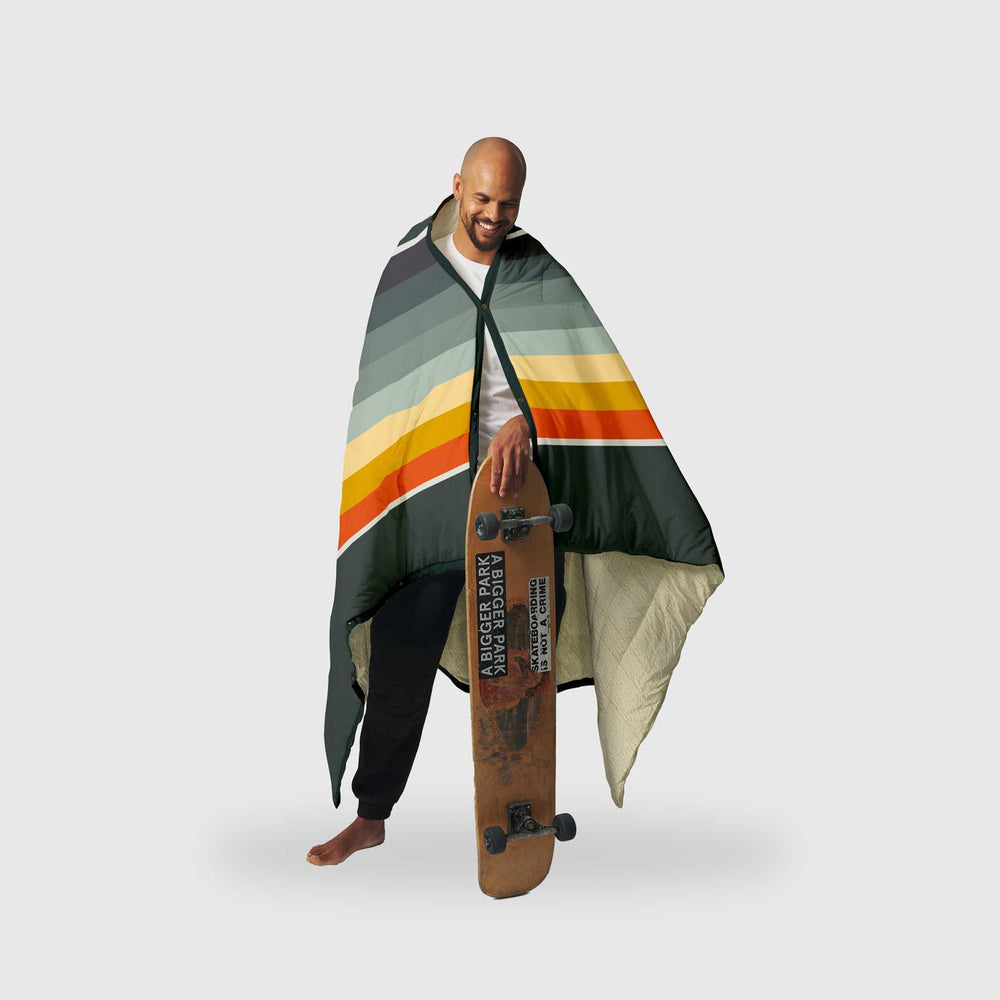 VOITED CloudTouch® Decke - Camp Vibes / Greengabel