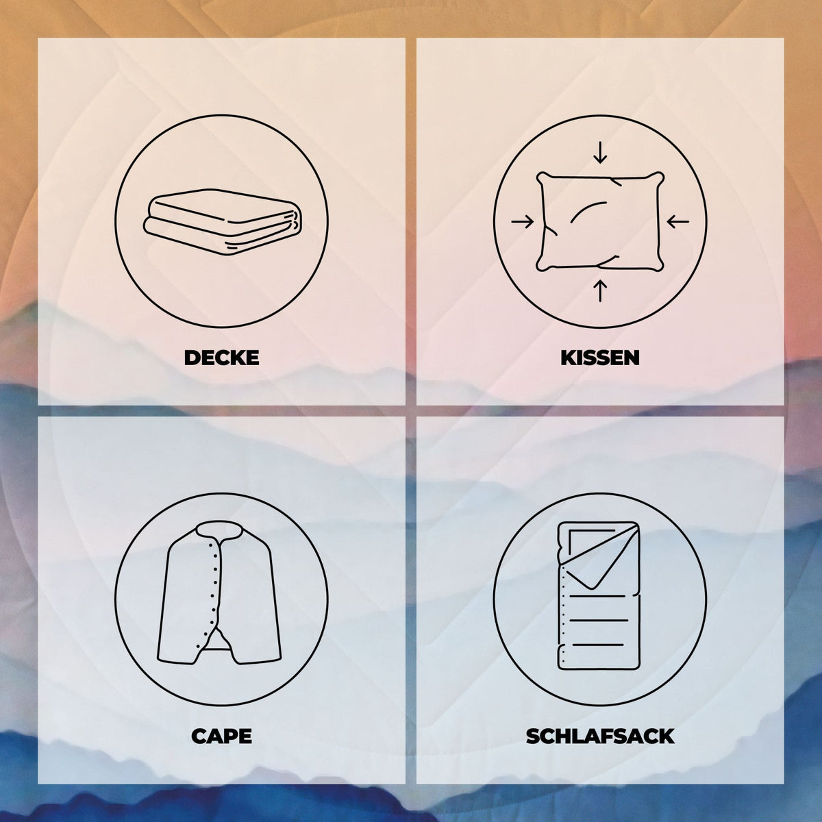 VOITED CloudTouch® Decke - Nomadsland