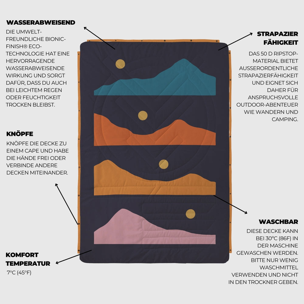 VOITED CloudTouch® Decke - Trailtrekker