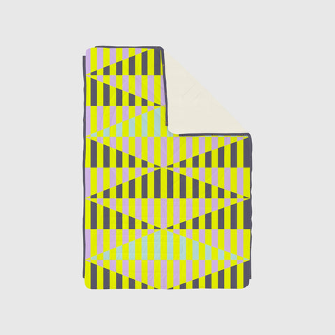 VOITED Fleece Outdoor Camping Blanket - Stardust Valley