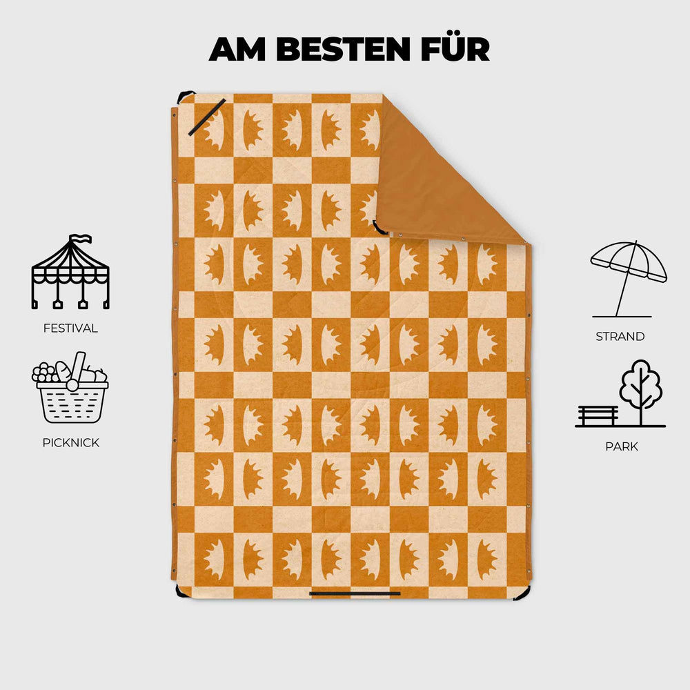 VOITED Compact Picnic & Beach Blanket - Concha