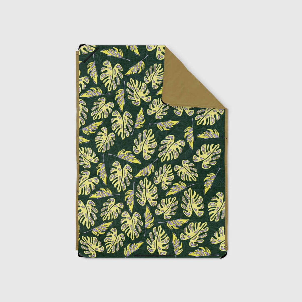 VOITED Compact Picnic & Beach Blanket  - Palm Leaves