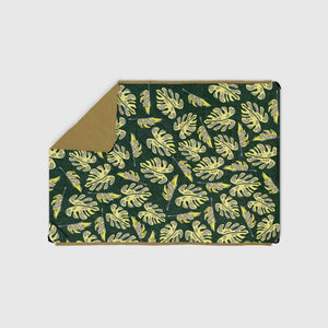 VOITED Compact Picnic & Beach Blanket  - Palm Leaves