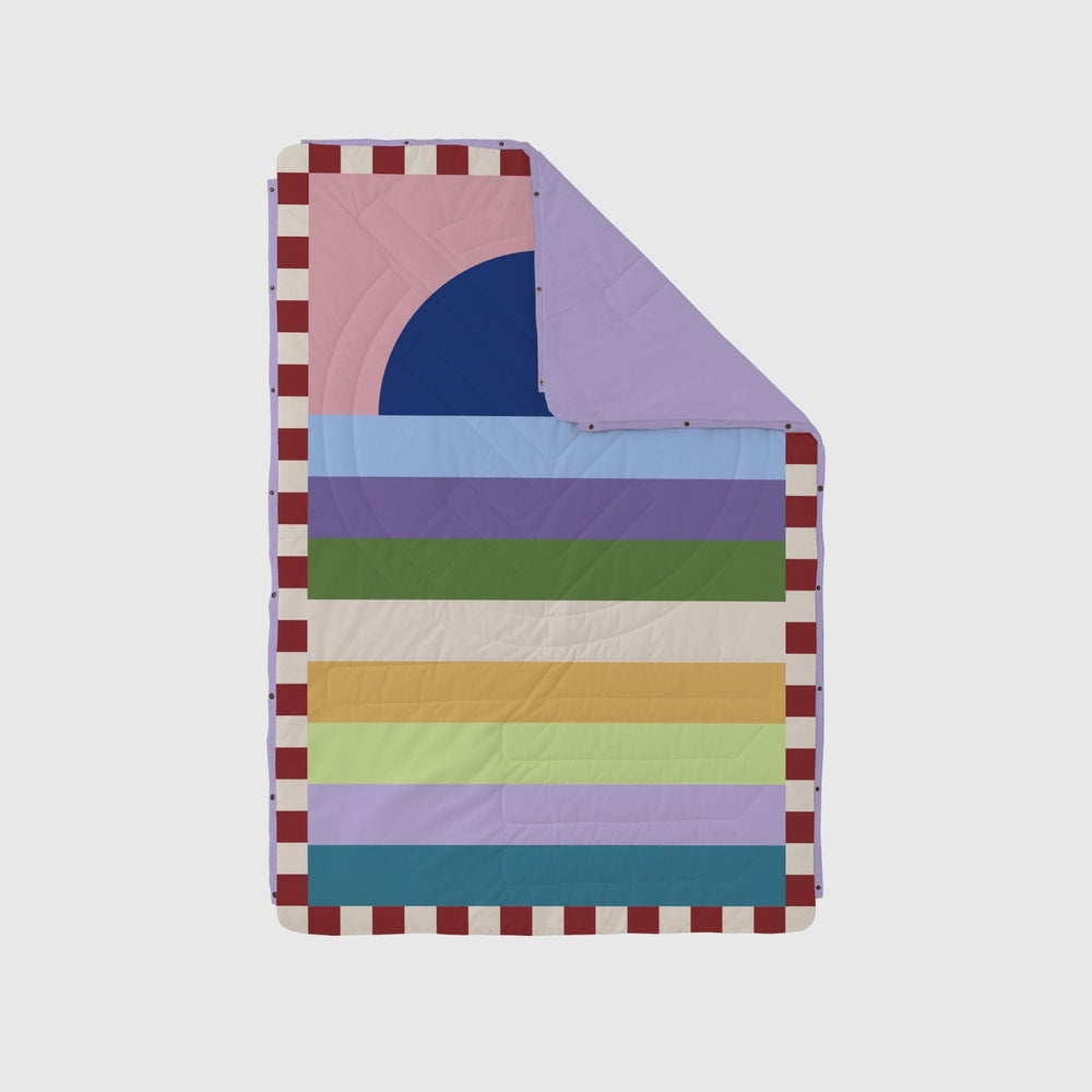 VOITED Recycled Ripstop Outdoor Camping Blanket - Moon River