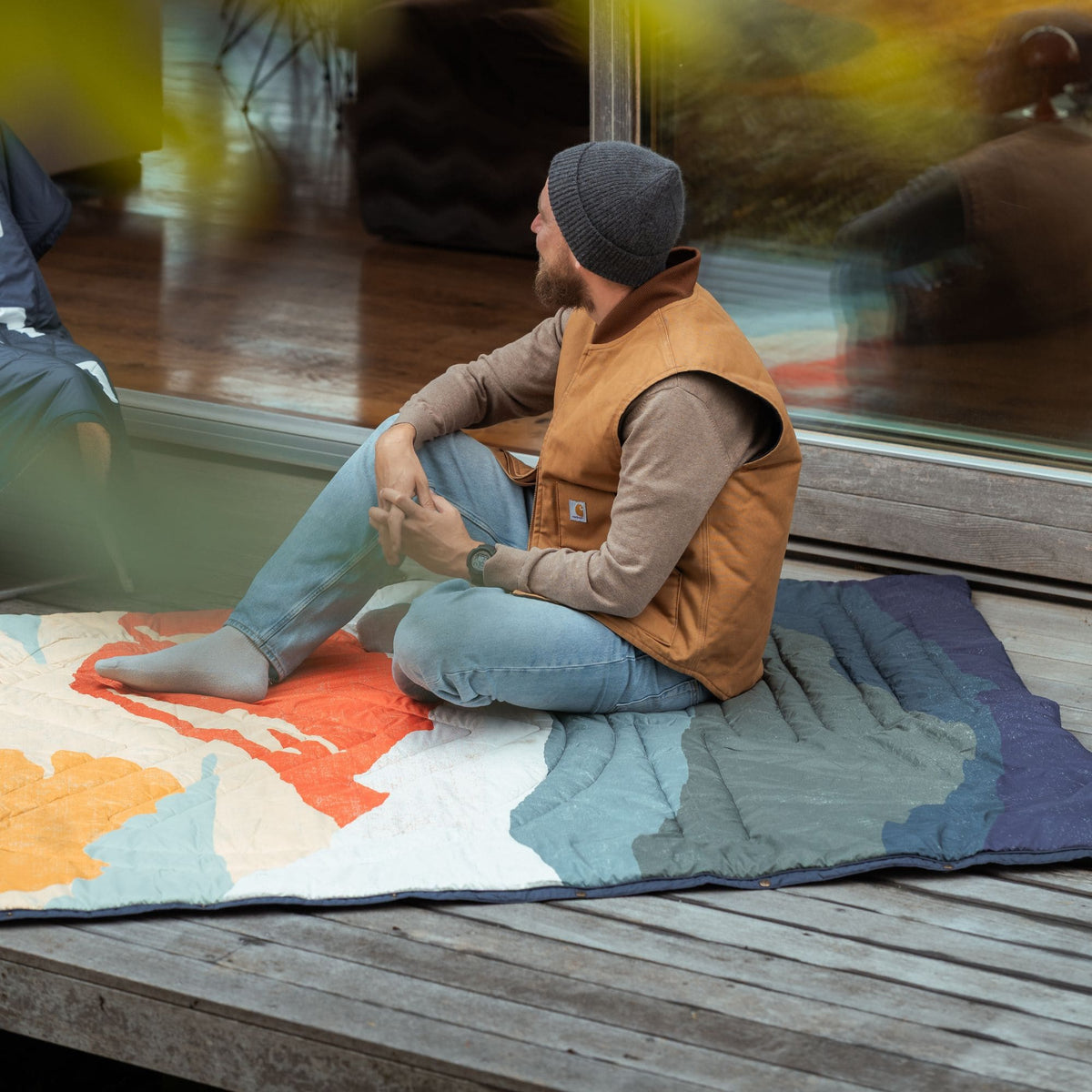 VOITED Outdoor-Decke: isoliert, recycelt, perfekt fürs Campen
