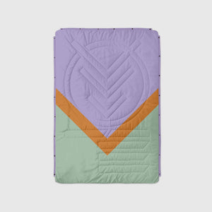 VOITED Recycled Ripstop Outdoor Camping Blanket - Spring Break/Digital Lavender
