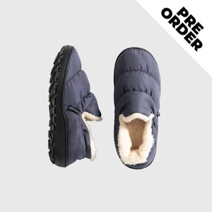 VOITED CloudTouch® Slippers - Lightweight, Indoor/Outdoor Fleece-Lined Camping Slippers - Graphite