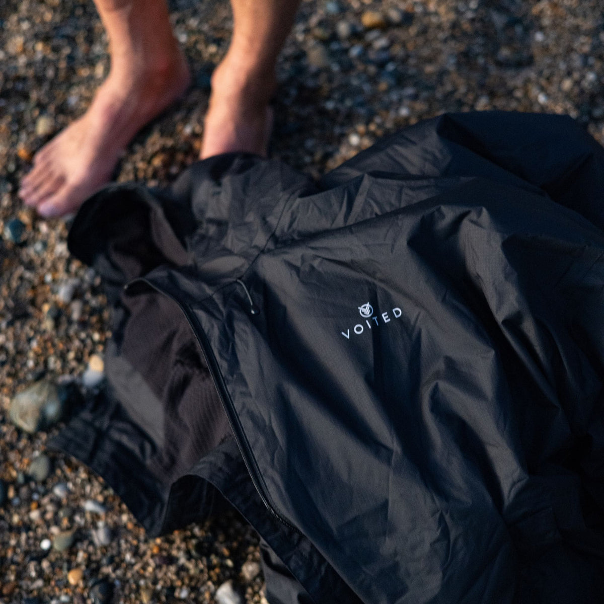 VOITED Allweather Coat - Black