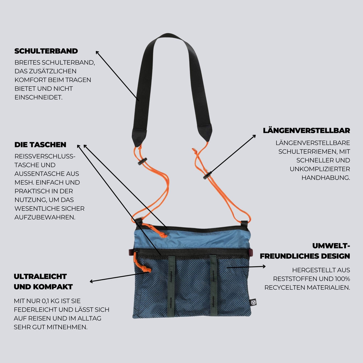 VOITED Essentials Shoulder Bag - Mountain Spring
