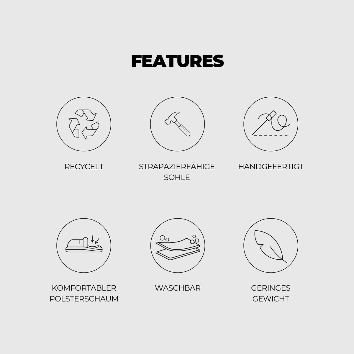 VOITED CloudTouch® Slippers - Lightweight, Indoor/Outdoor Fleece-Lined Camping Slippers - Mudstone