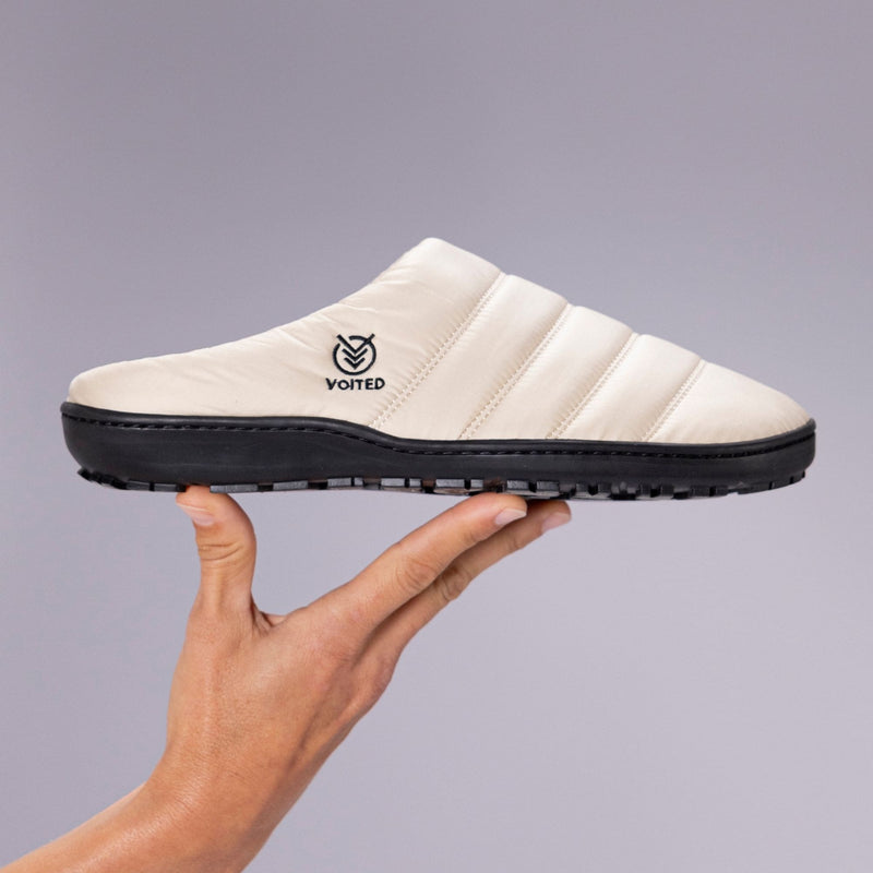VOITED Soul Slipper - Lightweight, Indoor/Outdoor Camping Slippers - Sand
