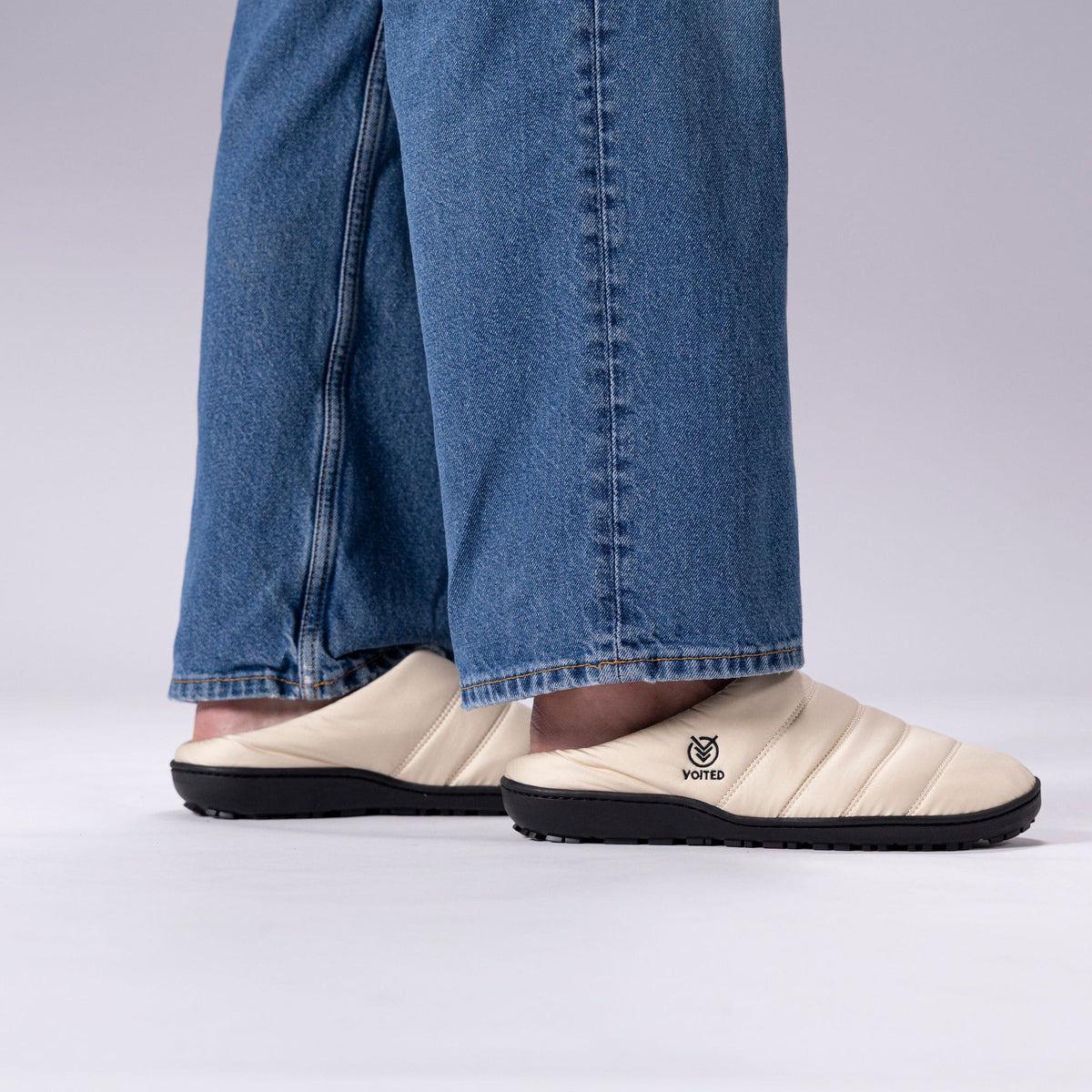 VOITED Soul Slipper - Lightweight, Indoor/Outdoor Camping Slippers - Sand