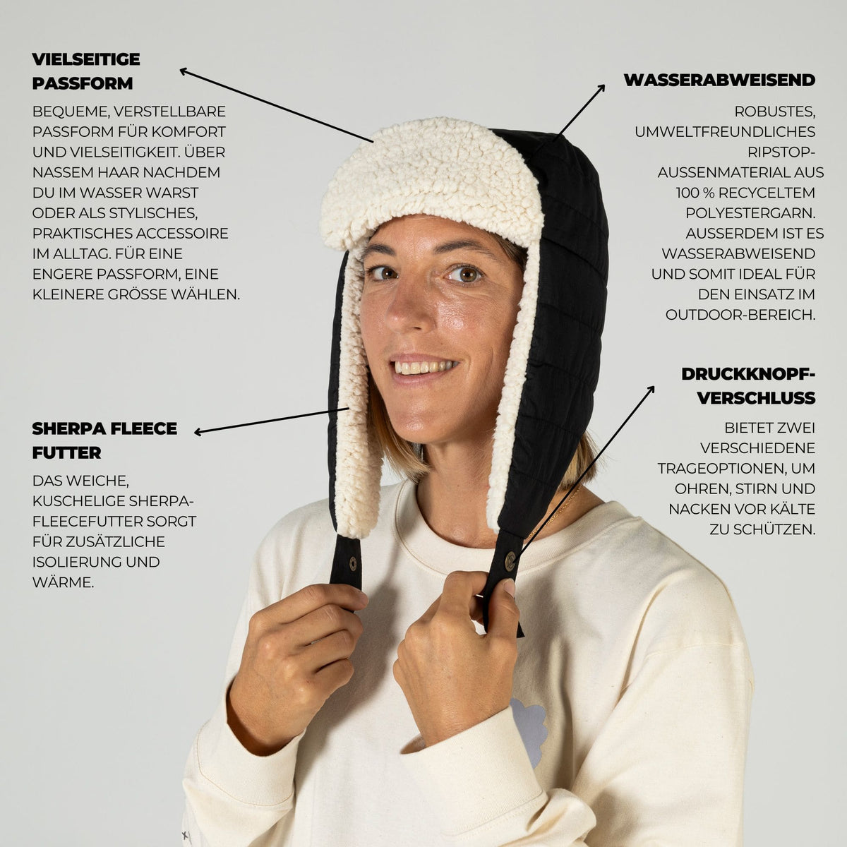 VOITED Hat In The Clouds - Black