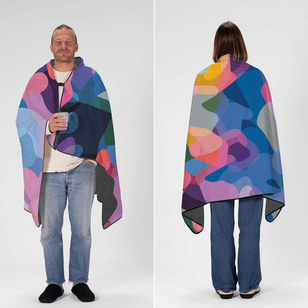 VOITED NeckPack™ Travel Pillow Blanket™ - Beyond Real
