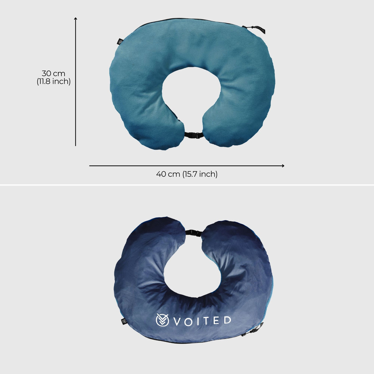 VOITED NeckPack™ Travel Pillow Blanket™  - Camp Vibes Two