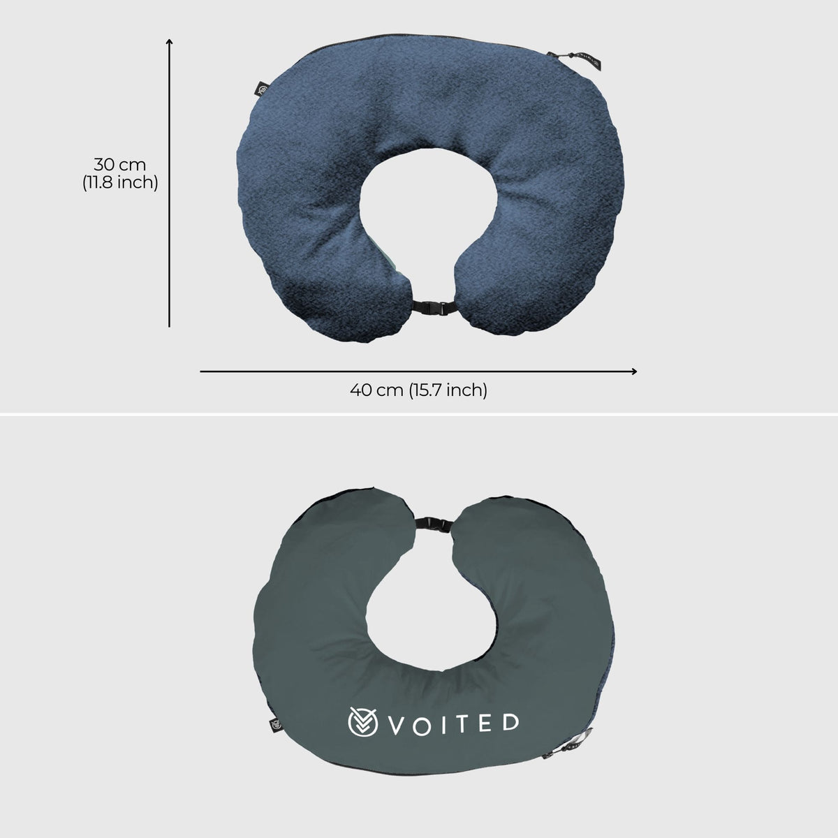 VOITED NeckPack™ Travel Pillow Blanket™  - Jasper