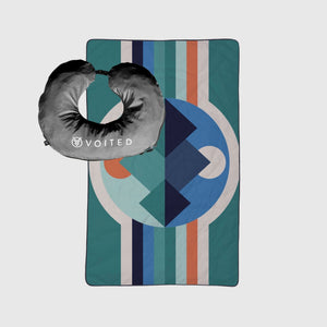 VOITED NeckPack™ Travel Pillow Blanket™ - Luna Creek