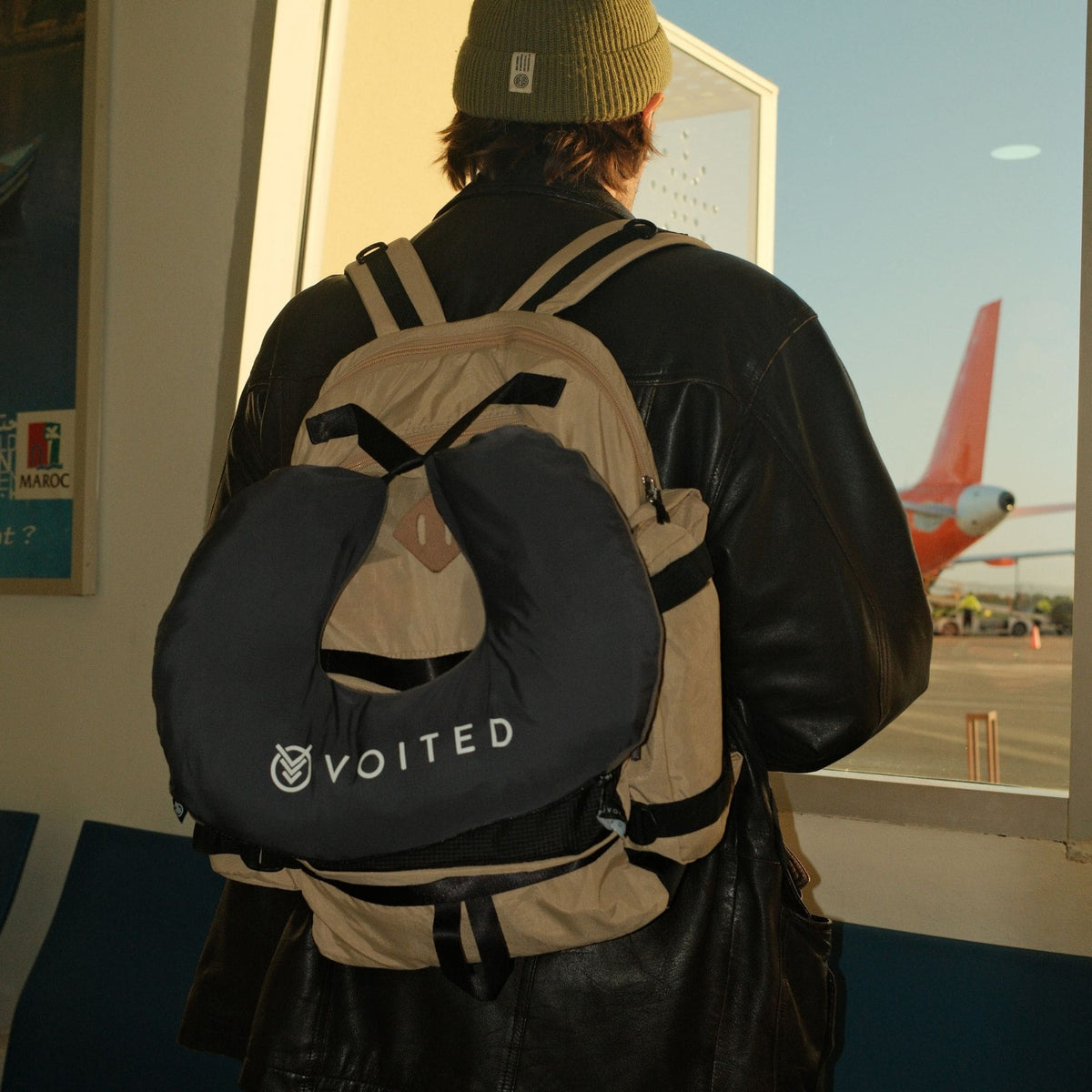 VOITED NeckPack™ Travel Pillow Blanket™ - Mystic Ridge