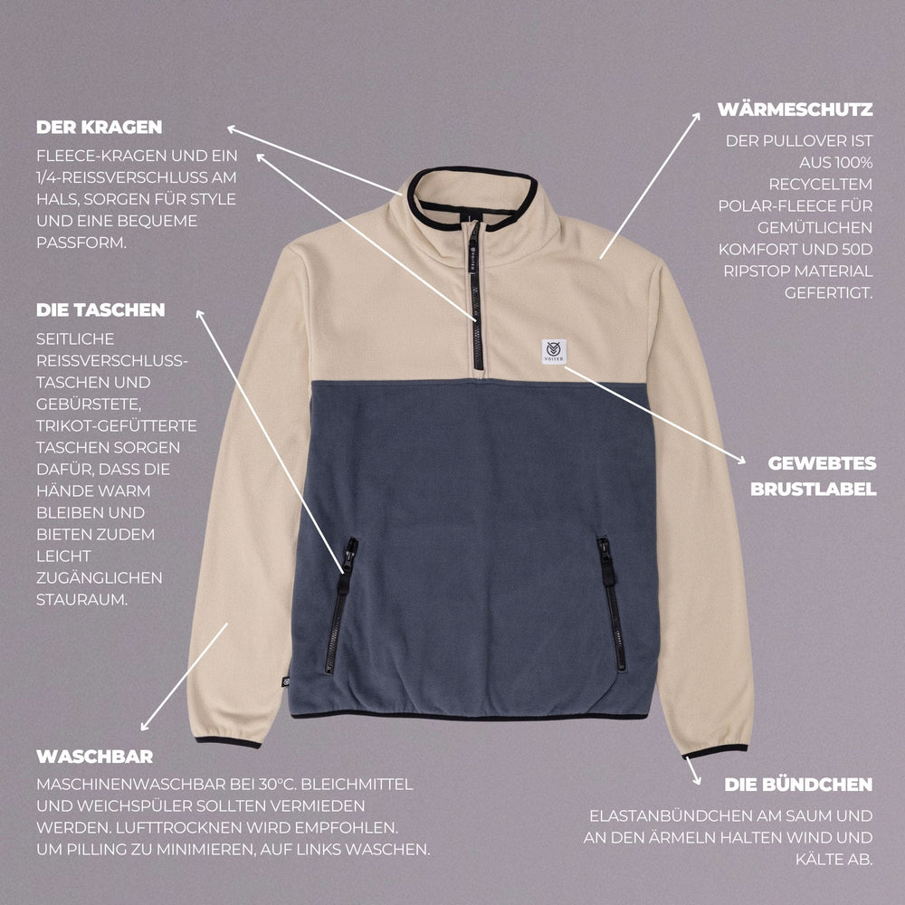 VOITED Polar Fleece Half Zip