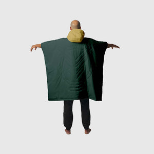 VOITED Trooper Outdoor Premium Poncho-Decke - Green Gabels / Dusty Sand