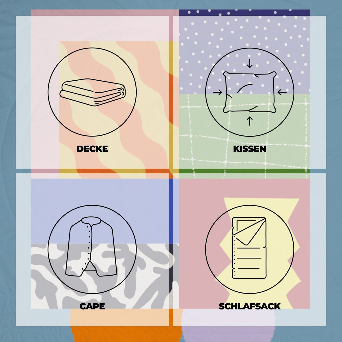 VOITED Queen CloudTouch® Indoor/Outdoor Camping Blanket - Essentials