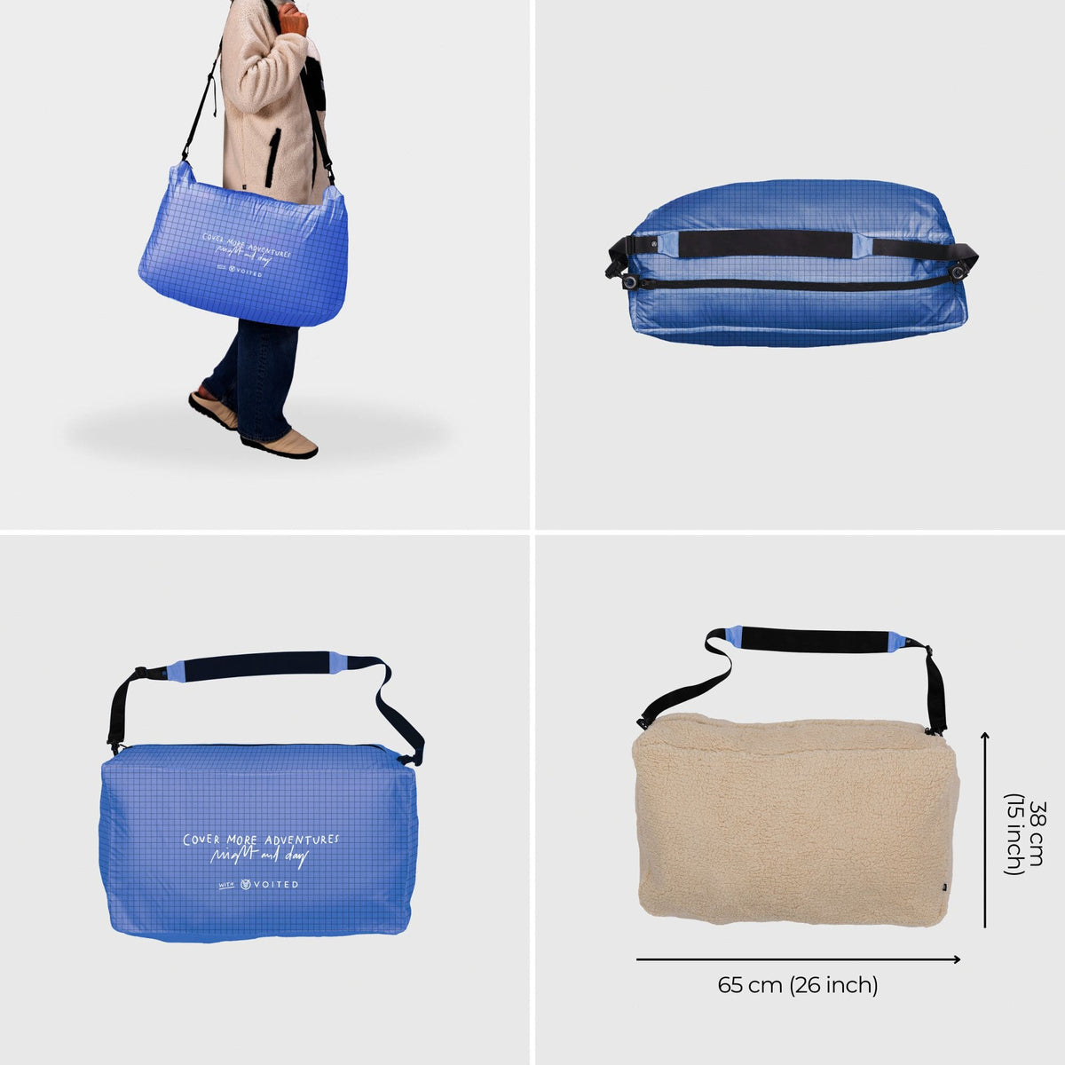 VOITED Queen CloudTouch® Indoor/Outdoor Camping Blanket - Essentials