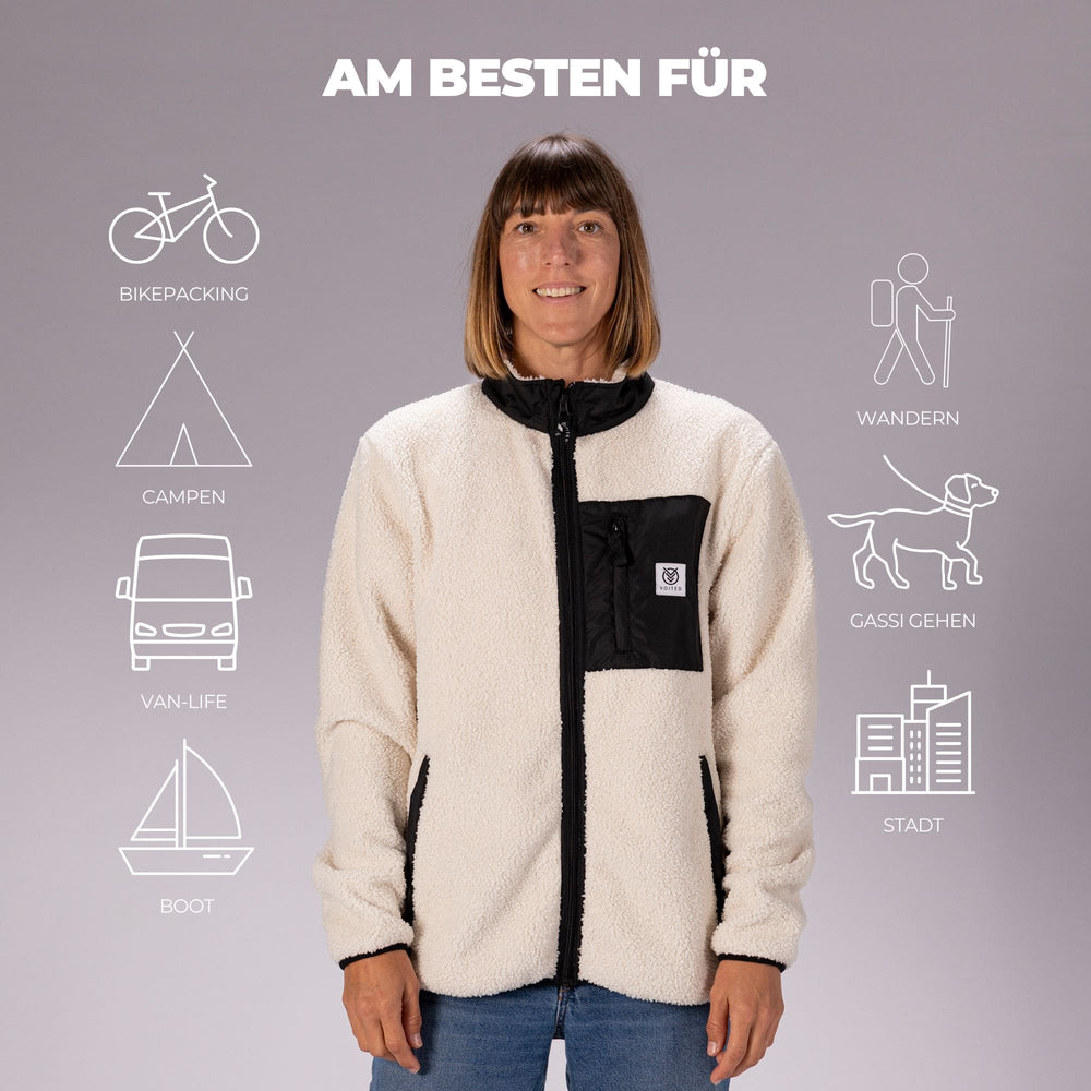 VOITED Sherpa Fleece Full Zip