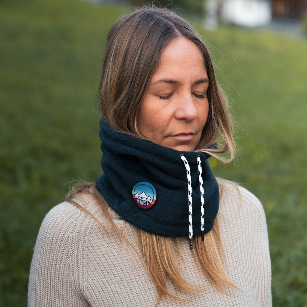 VOITED Snood - Charcoal