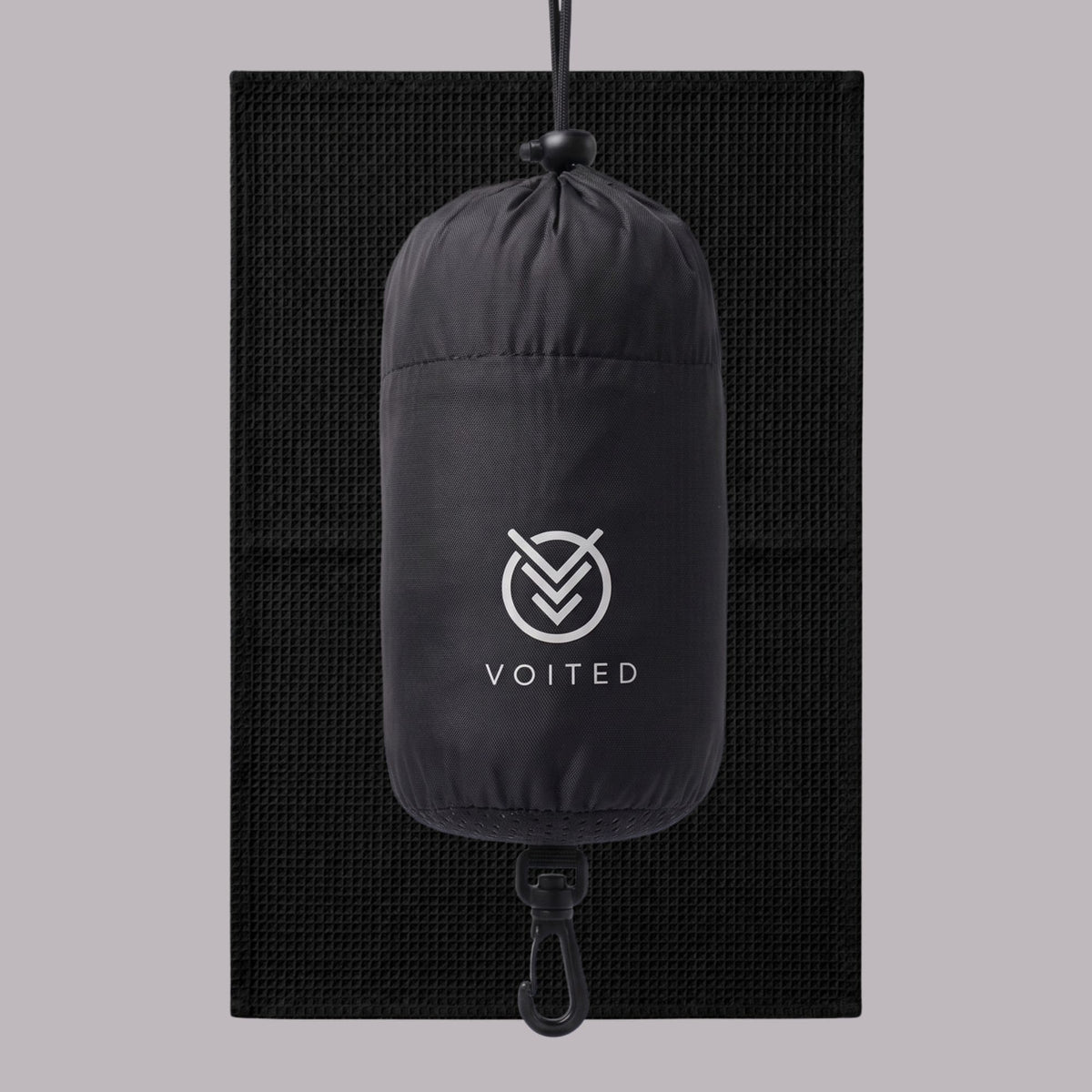 VOITED Trail Towel - Black