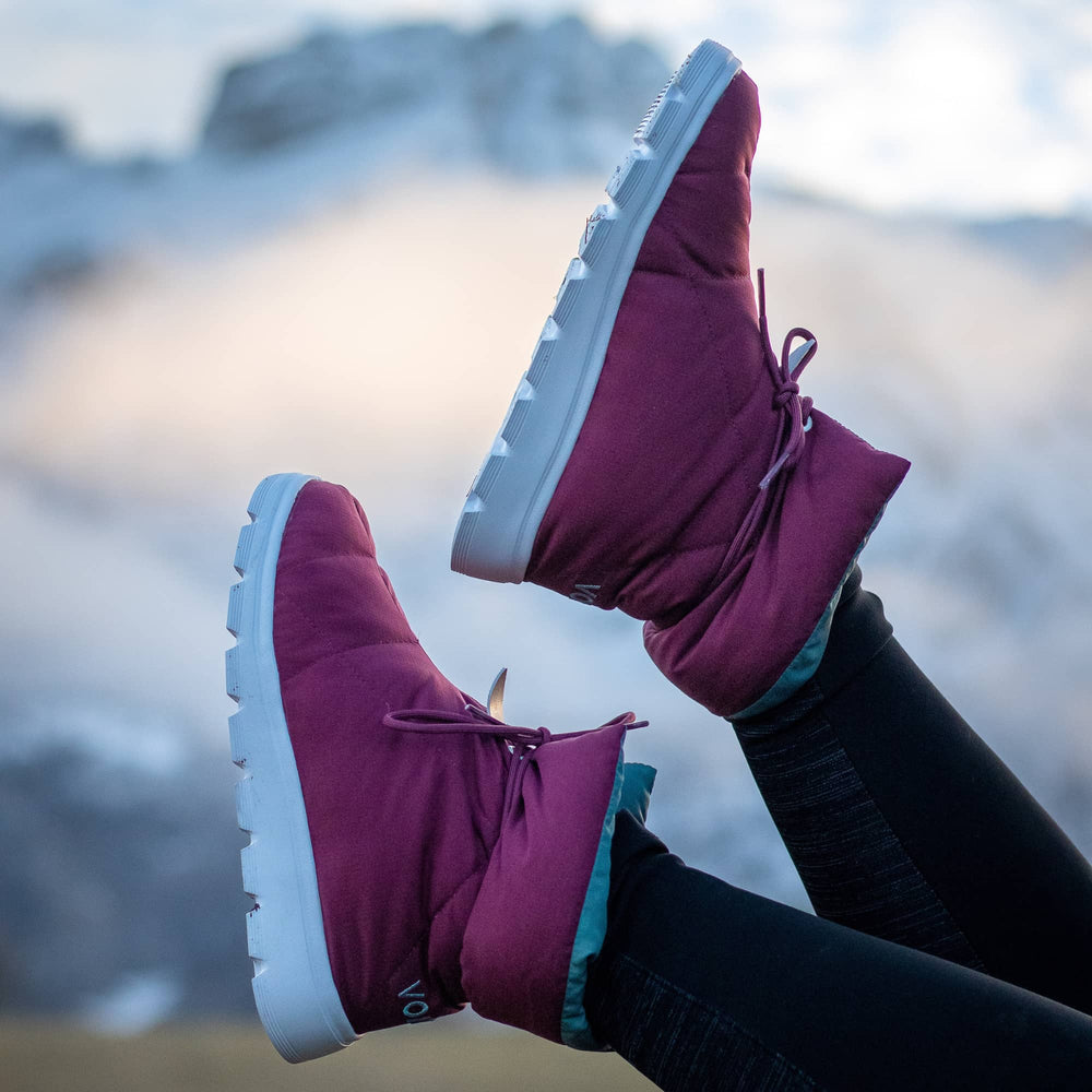 VOITED Bequeme SlipperBoots für Damen Idealer Campingschuh