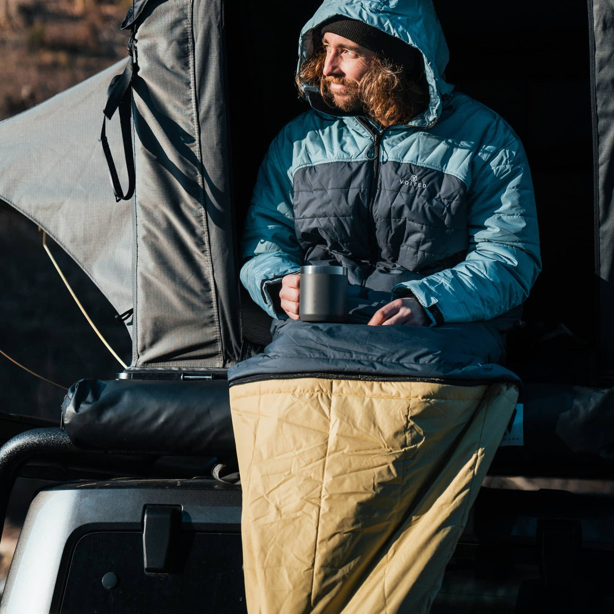 VOITED Slumber Jacket: Tragbare Decke und Schlafsack in einem ...