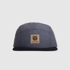 VOITED Camper 5 Panel Cap - chambray