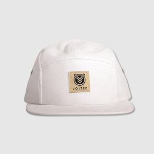 VOITED Camper 5 Panel Cap - White