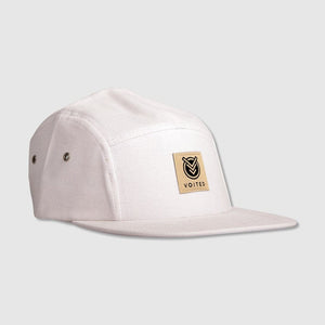 VOITED Camper 5 Panel Cap - White