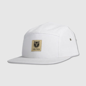 VOITED Camper 5 Panel Cap - White